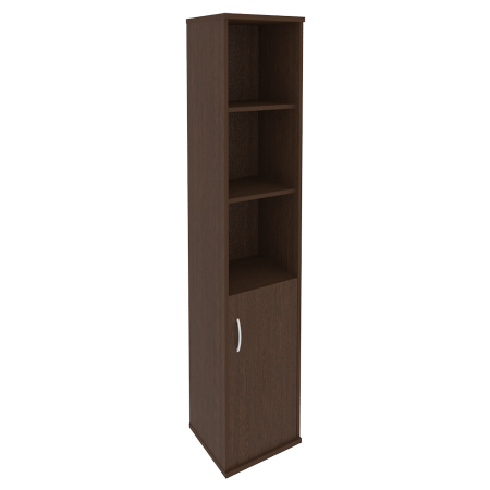 Шкаф высокий узкий правый (1 низкая дверь ЛДСП) А.СУ-1.1 П