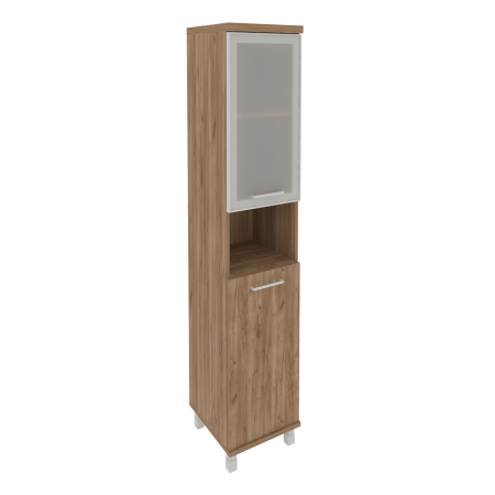 Шкаф высокий узкий (стекло в раме) KSU-1.4R (Левый / Правый)