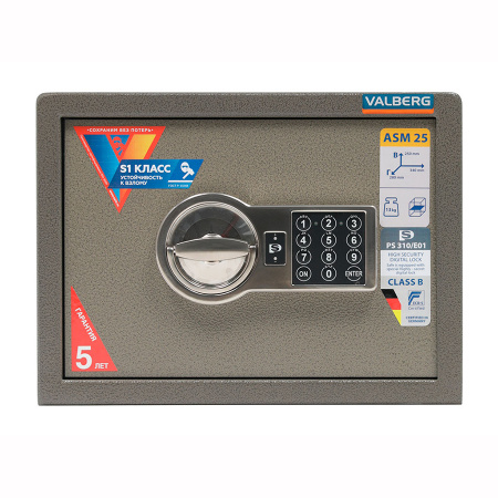МЕБЕЛЬНЫЙ СЕЙФ VALBERG ASM 25 EL