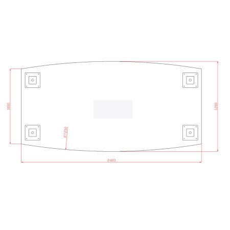 Стол переговорный KPRG-1