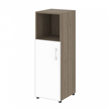 Шкаф средний узкий (стекло лакобель в раме) LT.SU-2.2 R (Левый / Правый)