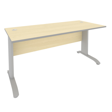 Стол офисный прямой на металлокаркасе ПЛ.СП-4