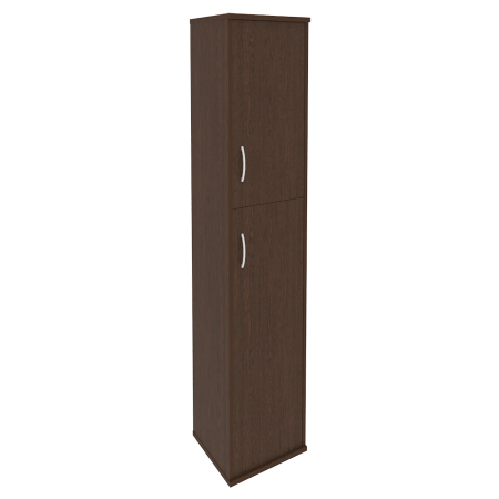 Шкаф высокий узкий правый (1 средняя дверь ЛДСП, 1 низкая дверь ЛДСП) А.СУ-1.8 П