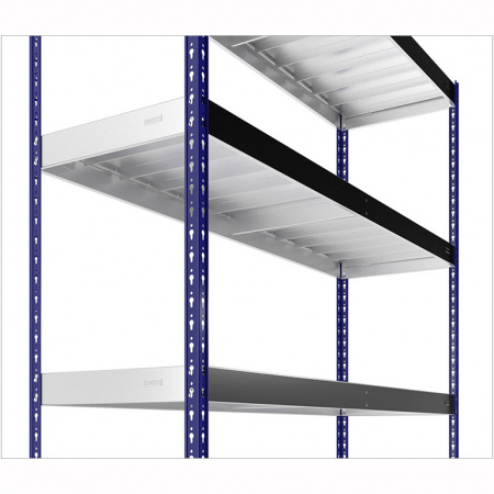 СТЕЛЛАЖ SB 200X183X61/4 C ОЦИНКОВАННЫМ НАСТИЛОМ