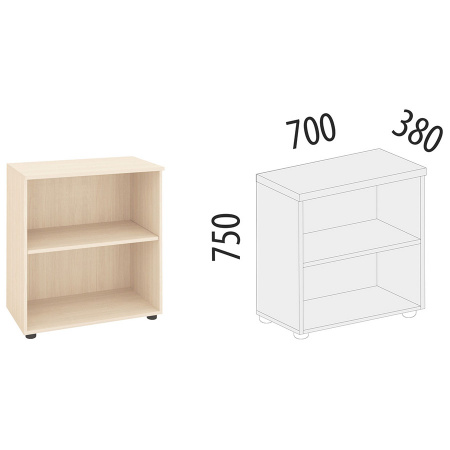 Шкаф 2 секции 40.32