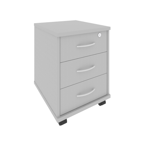 Тумба подкатная (3 ящика, с замком) А.ТМ-3