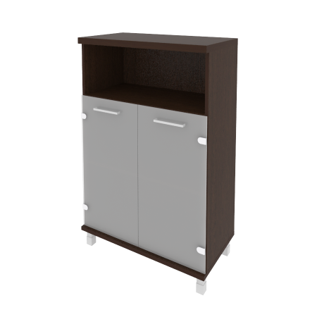 Шкаф средний широкий (стекло) KST-2.2