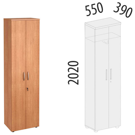 Шкаф для одежды малый с замком 61.43