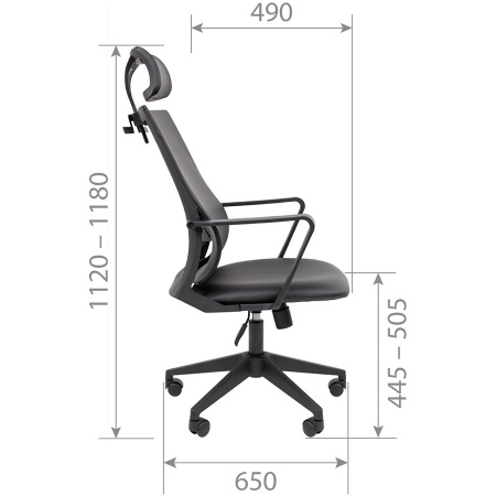 Кресло офисное CHAIRMAN 545 ЭКО