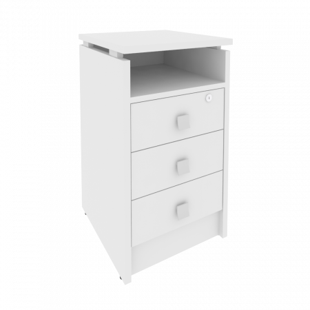 Тумба приставная (с замком) Л.ТП-4