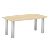 Стол переговорный (опоры - нерж.сталь) M-LT.SP-3