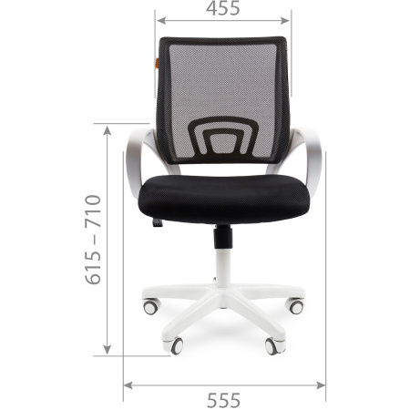 Офисное кресло CHAIRMAN 696 белый