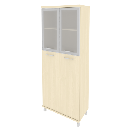 Шкаф высокий широкий (стекло в раме) KST-1.7R