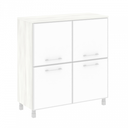 Шкаф четырехсекционный (стекло лакобель в раме) LT.SD-1.2 R