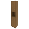 Шкаф высокий узкий левый (2 низкие двери ЛДСП) А.СУ-1.5 Л
