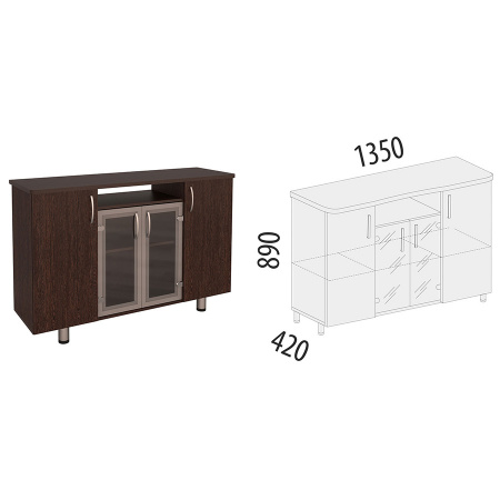 Тумба офисная многофункц. 83.22