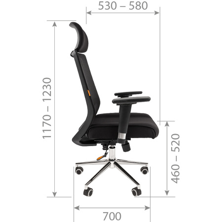 Кресло руководителя CHAIRMAN 555 ЛЮКС (LUX)