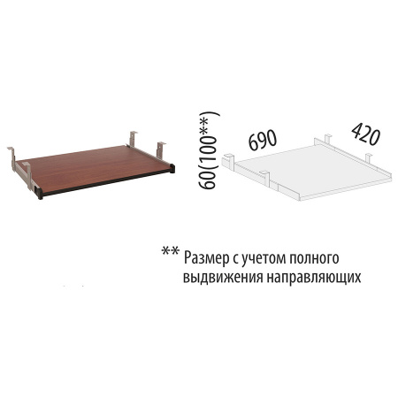 Выдвижная панель 4x.25