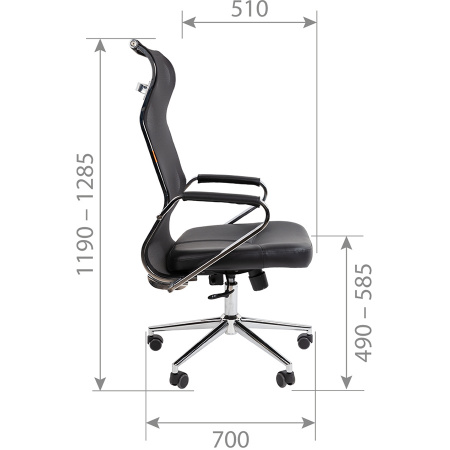 Кресло офисное CHAIRMAN 702 Сетка