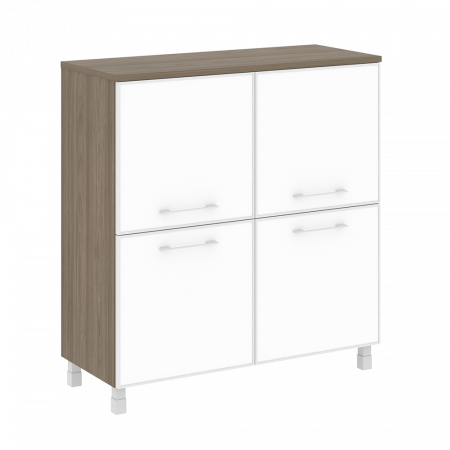 Шкаф четырехсекционный (стекло лакобель в раме) LT.SD-1.2 R