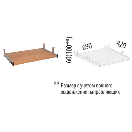 Выдвижная панель 42.25