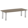 Стол переговорный (опоры - нерж.сталь) M-LT.SP-2