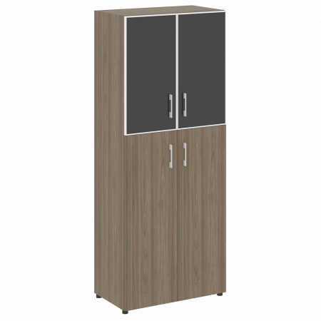 Шкаф высокий широкий (стекло лакобель в раме) LT.ST-1.7 R