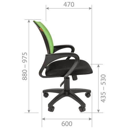 Кресло офисное CHAIRMAN 696