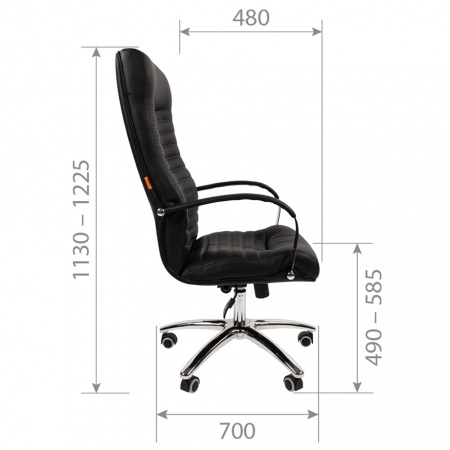 Кресло руководителя CHAIRMAN 480 Кожа