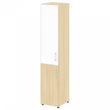 Шкаф высокий узкий (стекло лакобель в раме) LT.SU-1.2 R (Левый / Правый)