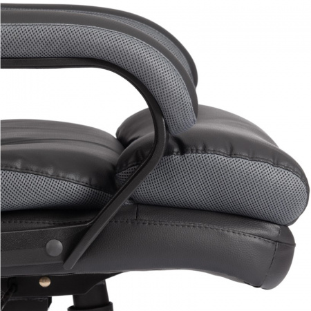 Кресло Дюк МеталБл (Duke metal BL) (экокожа)