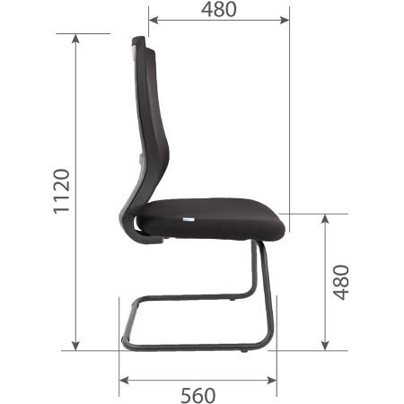 Кресло CHAIRMAN 500 В (V) ТВ (TW)