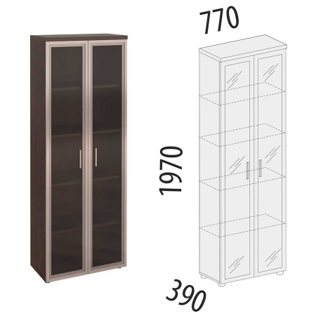 Шкаф офисный для сувениров 21.13