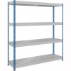 СТЕЛЛАЖ SB 200X183X51/4 C ОЦИНКОВАННЫМ НАСТИЛОМ