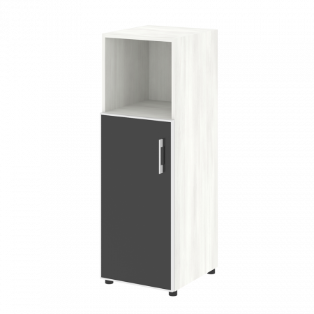 Шкаф средний узкий (стекло лакобель в раме) LT.SU-2.2 R (Левый / Правый)