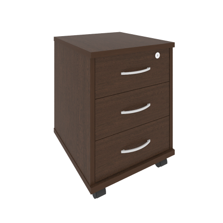 Тумба подкатная (3 ящика, с замком) А.ТМ-3