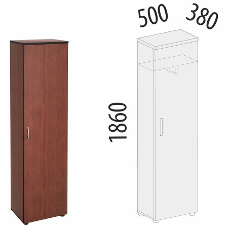 Гардероб однодверный 4х.34