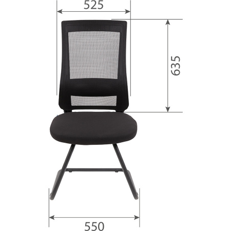 Кресло CHAIRMAN 500 В (V) ТВ (TW)
