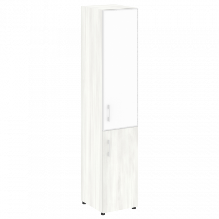 Шкаф высокий узкий (стекло лакобель в раме) LT.SU-1.2 R (Левый / Правый)