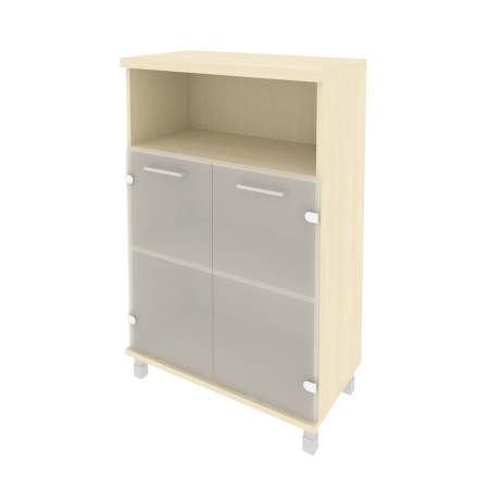 Шкаф средний широкий (стекло) KST-2.2