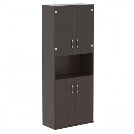 Шкаф высокий со стеклом СТ-1.4