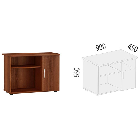 Тумба офисная с дверкой 82.06