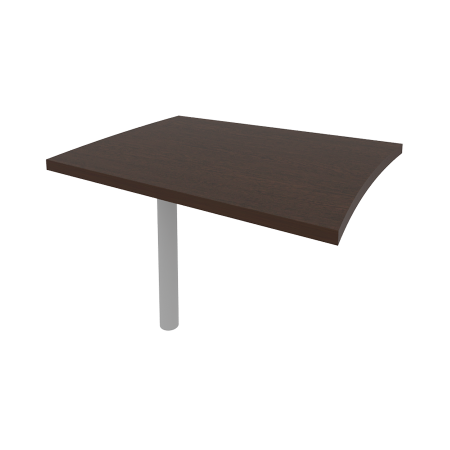 Брифинг-приставка для криволинейного стола KB-3