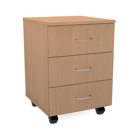 Тумба подкатная с 3 ящиками У.Т-3