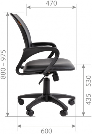 Кресло офисное CHAIRMAN 696 ЭКО