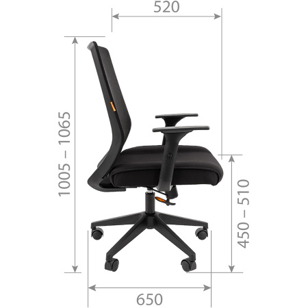 Кресло CHAIRMAN 555 ЛТ (LT)