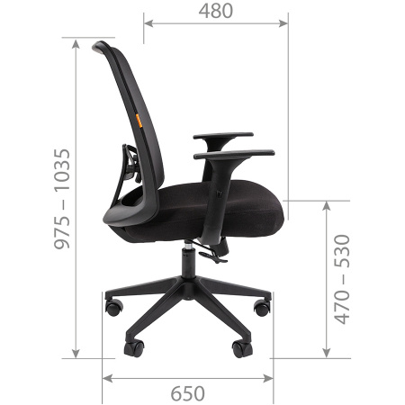 Кресло руководителя CHAIRMAN 535 ЛТ (LT)