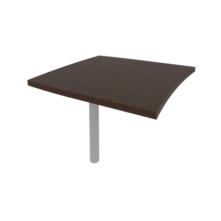 Брифинг-приставка для криволинейного стола KB-2