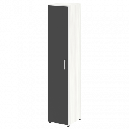 Шкаф высокий узкий (стекло лакобель в раме) LT.SU-1.10 R (Левый / Правый)