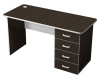 Стол офисный прямой с тумбой ПСт1.14